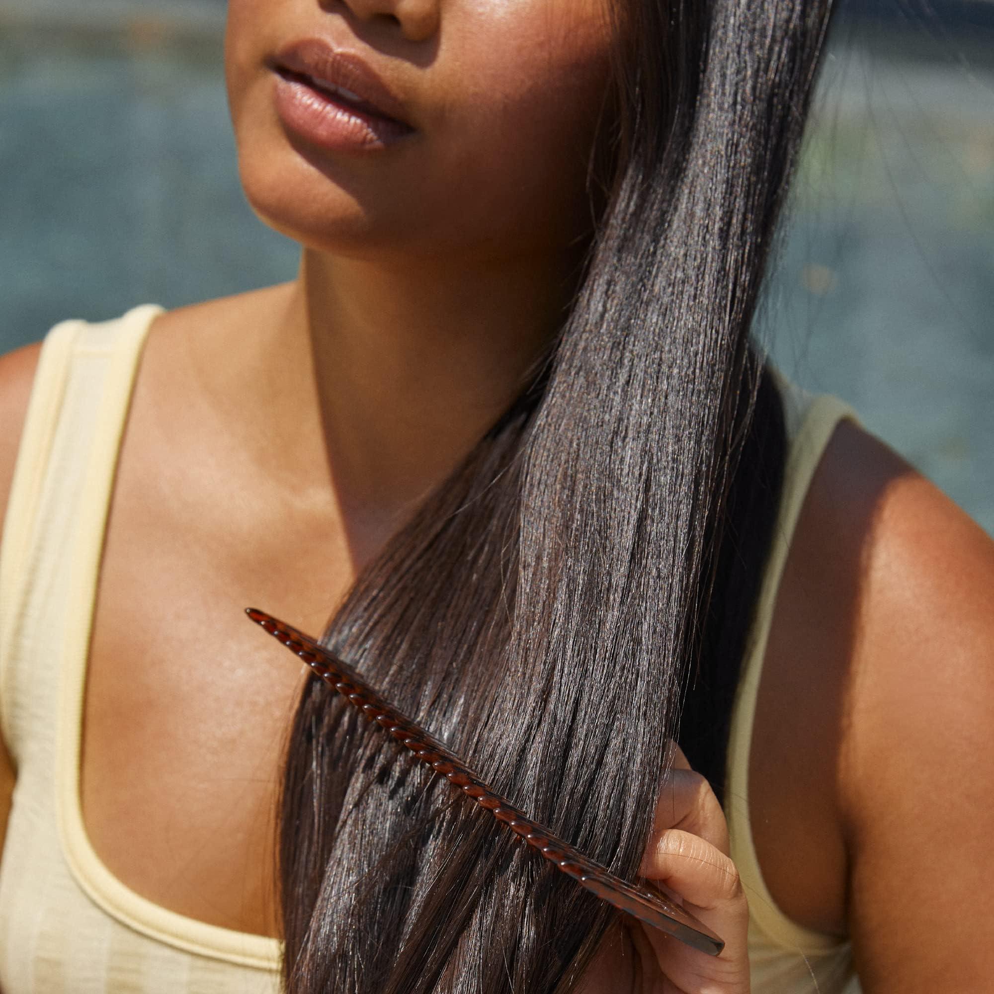 Hers hers Triple Threat Shampoo and Conditioner Set for Women- Thickening, Moisturizing, Reduces Shedding - Color Safe Hair Loss Shampoo and Conditioner- Napa Rose, 2 pack, 6.4oz