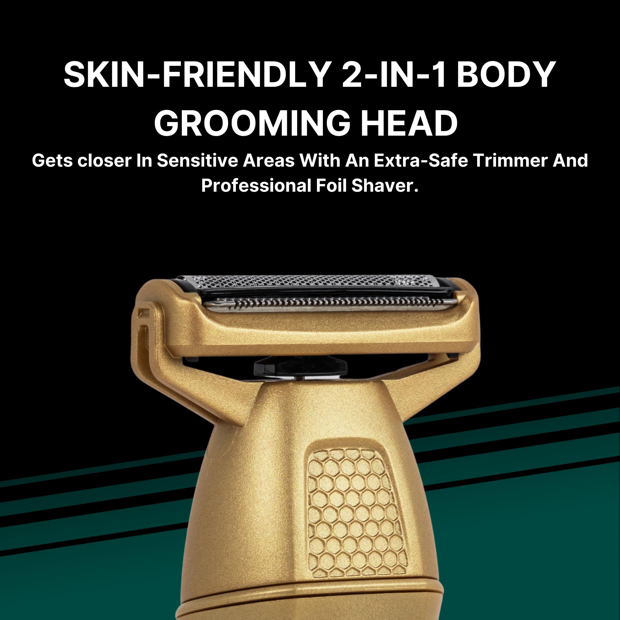 Conair Conair Men All-in-One Trimmer for Men - Nose Hair, Beard, Mustache, Body Hair Trimmer - 19 Piece Men\'s Grooming Kit for Manscaping- Showerproof - Rechargeable