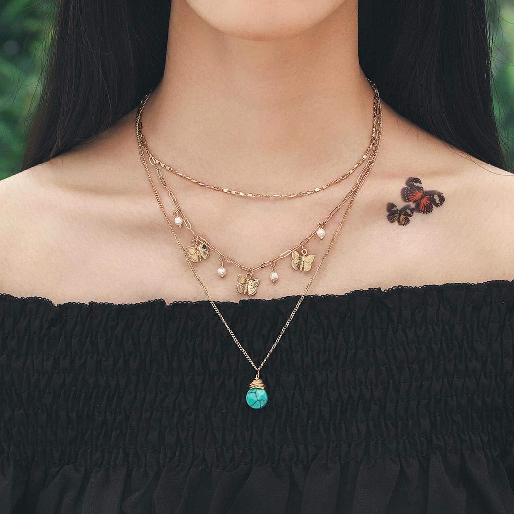 CFCYS Temporary Tattoo,Transfer Body Stickers Full Back Angel Devil Wings Large Tattoo for Men Women Arm Chest Leg Waist Neck Tattoo Waterproof Removable Non-Toxics Safe