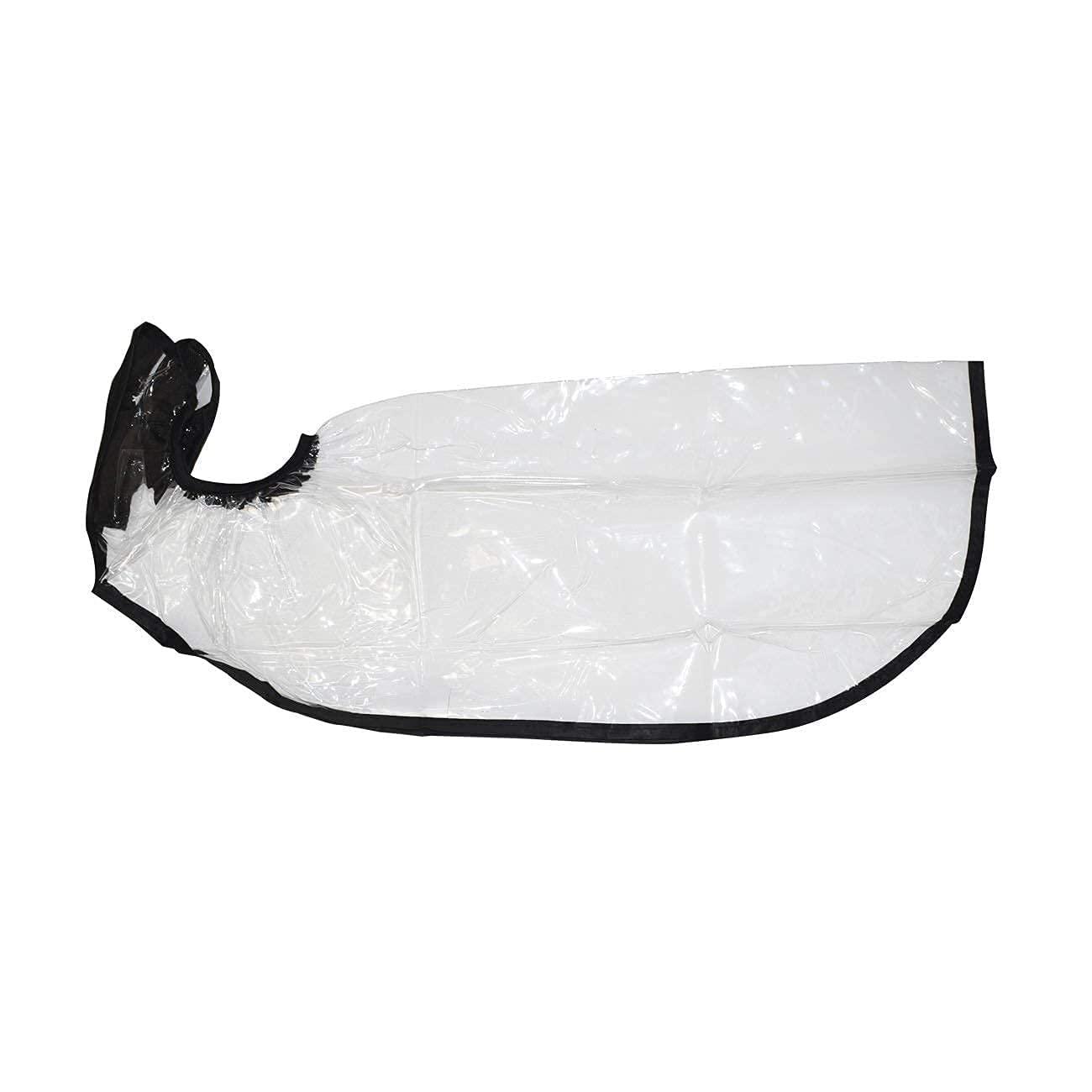 Betty Dain Betty Dain Hair Funnel and Jumbo Shampoo Cape - Use for Upright Position Washing/Shampooing, Waterproof, Stain Resistant Vinyl, Touch-and-Close Fastener, Soft, Nylon Neckband