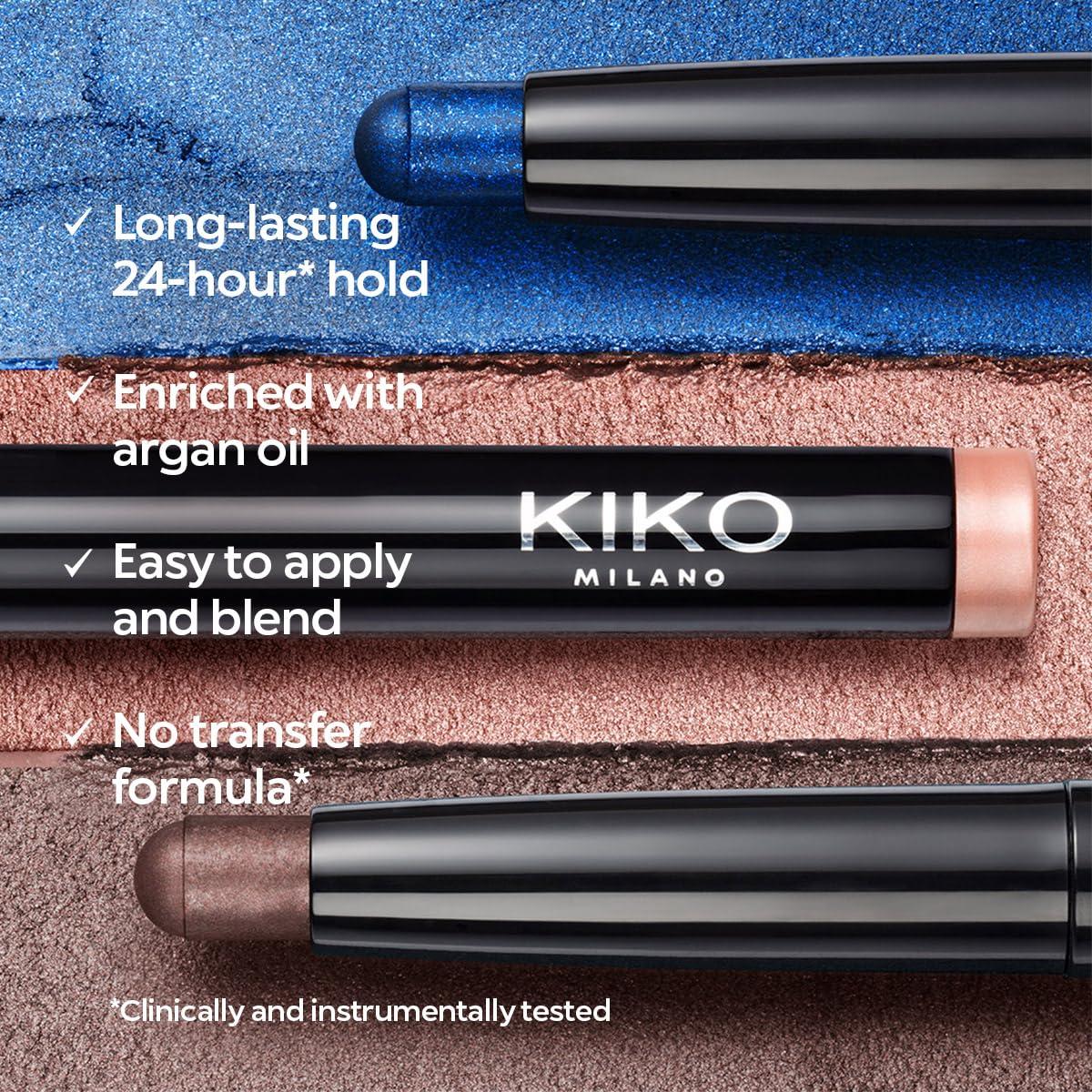 Kiko Kiko MILANO - New Long Lasting Eyeshadow Stick 01 Stick format eyeshadow with a creamy formula and extreme hold