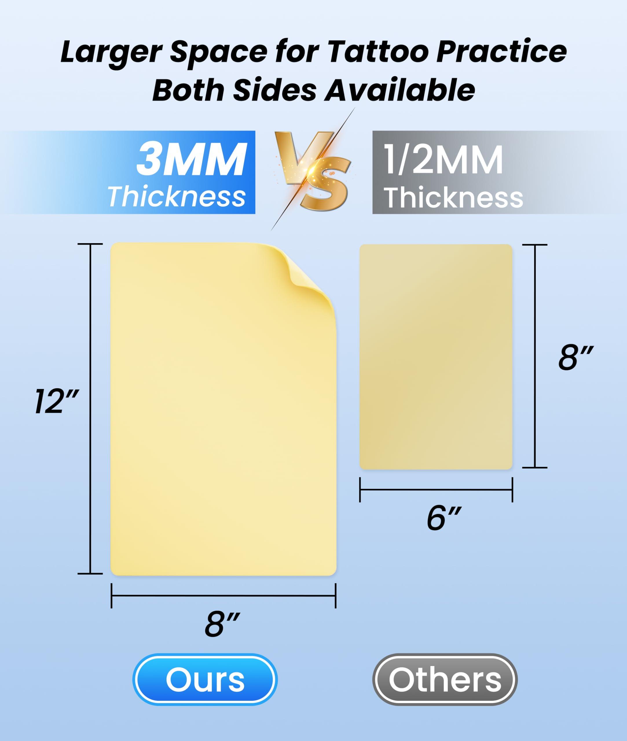 Phomemo Phomemo Tattoo Stencil Printer with Case & 3MM Blank Tattoo Practice Skin & Tattoo Stencil Paper, M08F Bluetooth Tattoo Stencil Printer for Tattooing, Compatible with Phone & PC