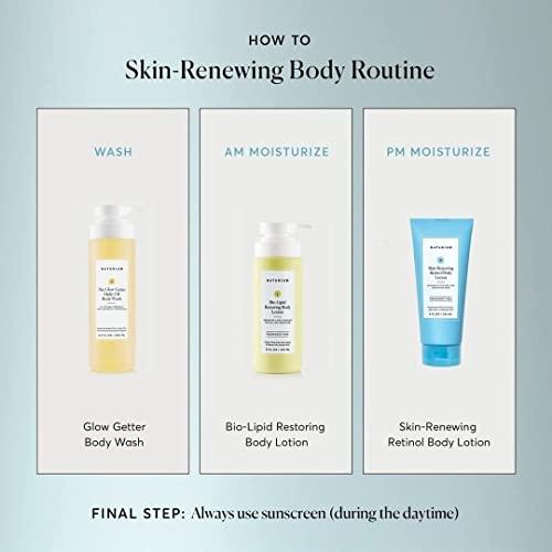 Naturium Naturium Skin-Renewing Retinol Body Lotion, Advanced Firming Anti-Aging Skin Care, with Encapsulated Retinol & Shea Butter, 8 oz