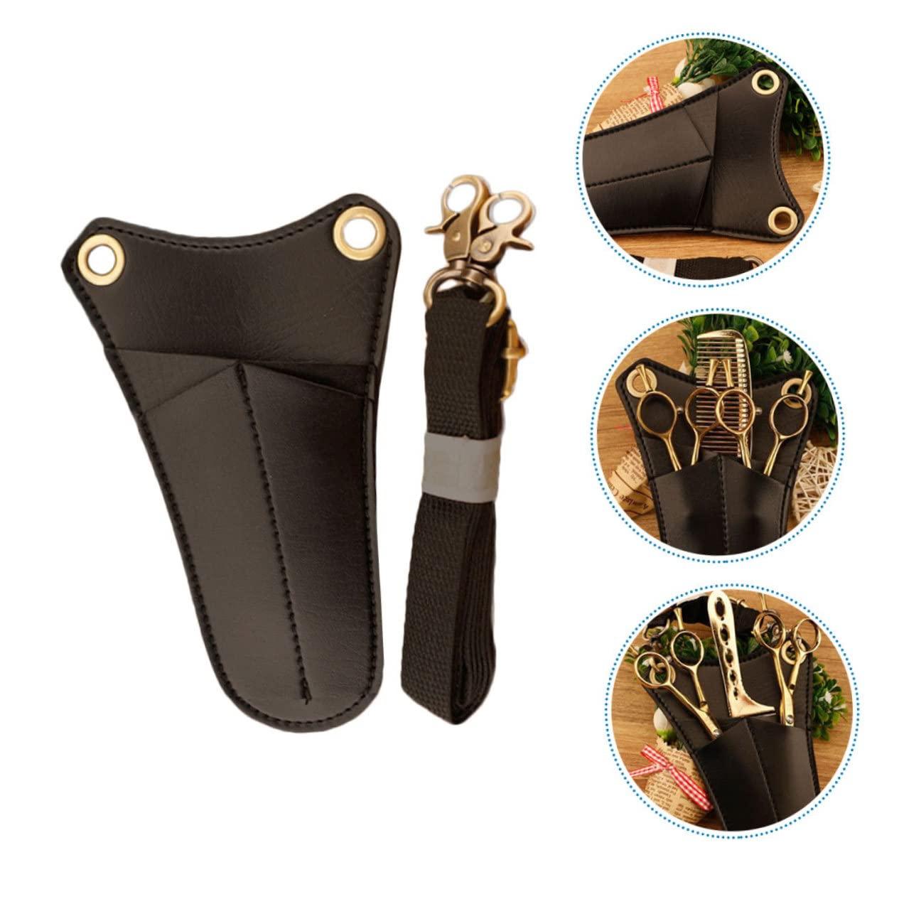 Mikinona Mikinona 3pcs hairdressing scissors bag hair salon tool pouch hair stylist bag container barber scissors pouch hairdressing tool pouch tool bags Hairdressing Tool Bag suite oxford hair care