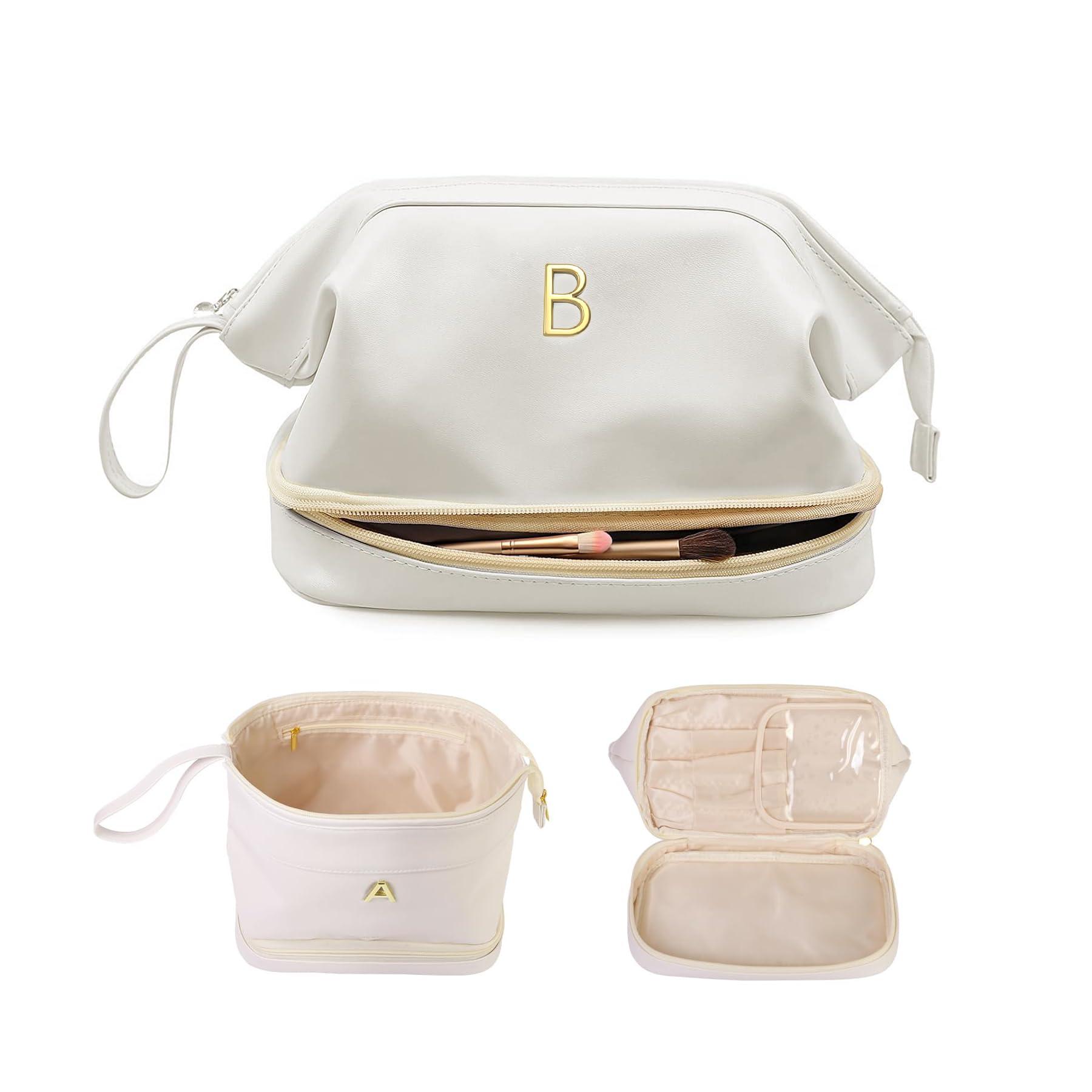 Vogewood Vogewood Initial Large Makeup Bag + Personalized Cosmetic Bag