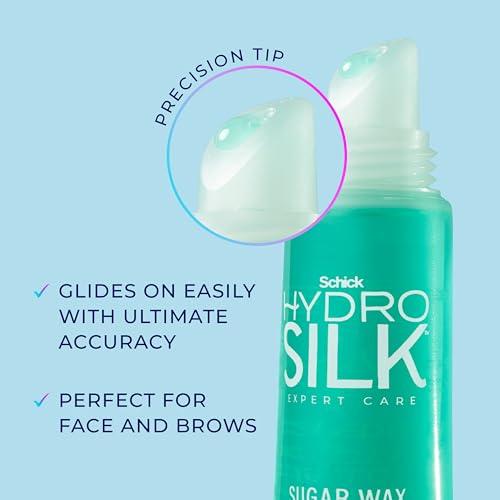 Schick Hydro Silk Schick Hydro Silk Sugar Wax Wand | Soft Wax, Eyebrow Wax Pen, Face Wax, Lip Wax, Face Hair Removal Depilatory Wax