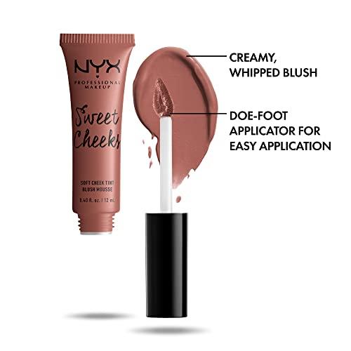 NYX PROFESSIONAL MAKEUP NYX PROFESSIONAL MAKEUP Sweet Cheeks Soft Cheek Tint, Cream Blush - Nude'Tude