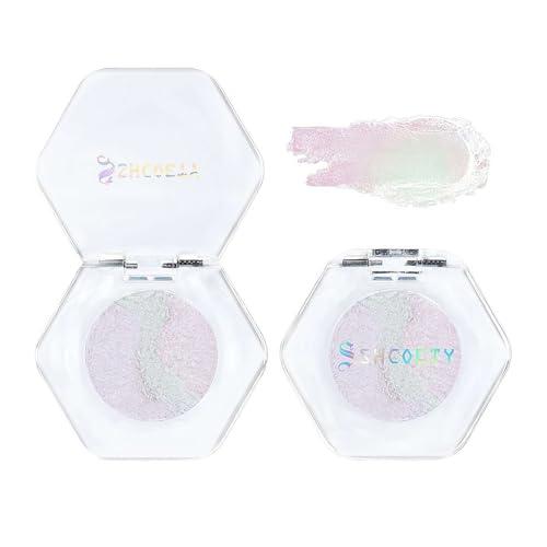 WNPXQNT Chameleon Eyeshadow,Holographic Glitter Cosmetics Eyeshadow,Shifting Eyeshadow,Single Shadows Ethereal Single Color Eyeshadow With Exquisite Glitters for Women Girls