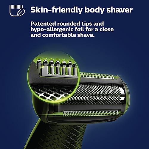 Philips Norelco Philips Norelco Bodygroom Series 5000 Showerproof Body & Manscaping Trimmer for Men with Back Attachment, BG5025/40 + Philips Norelco Nose Trimmer 3000, for Nose, Ears, Eyebrows, NT3600/62