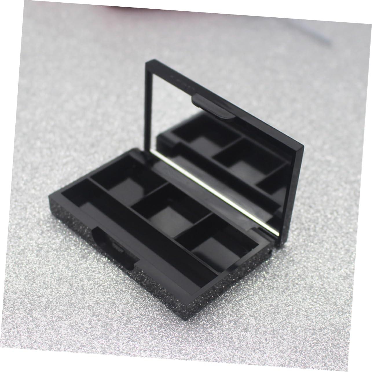 NOLITOY NOLITOY 12 Pcs Empty Eye Shadow Pallet Empty Eye Shadow Palettes Reusable Travel Essentials Travel Bottles for Toiletries Perfume Travel Refillable Mini Eye Shadow Airless Salve Tins Bare