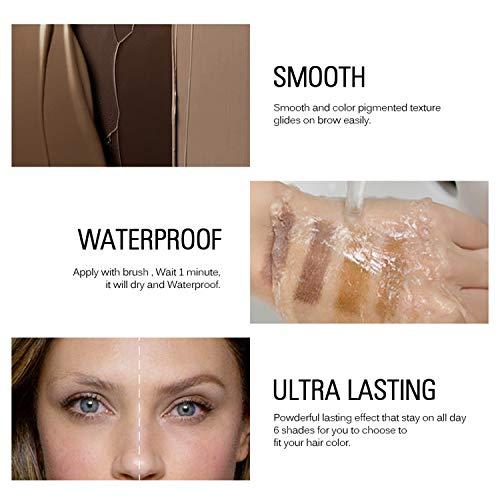 SACE LADY SACE LADY Eye Make Up Set Waterproof Eyebrow Gel with Brow Brushes+ Eyebrow Powder Cream, Long Lasting Pigmented Eye Brow Tinted Corrector Makeup Kit