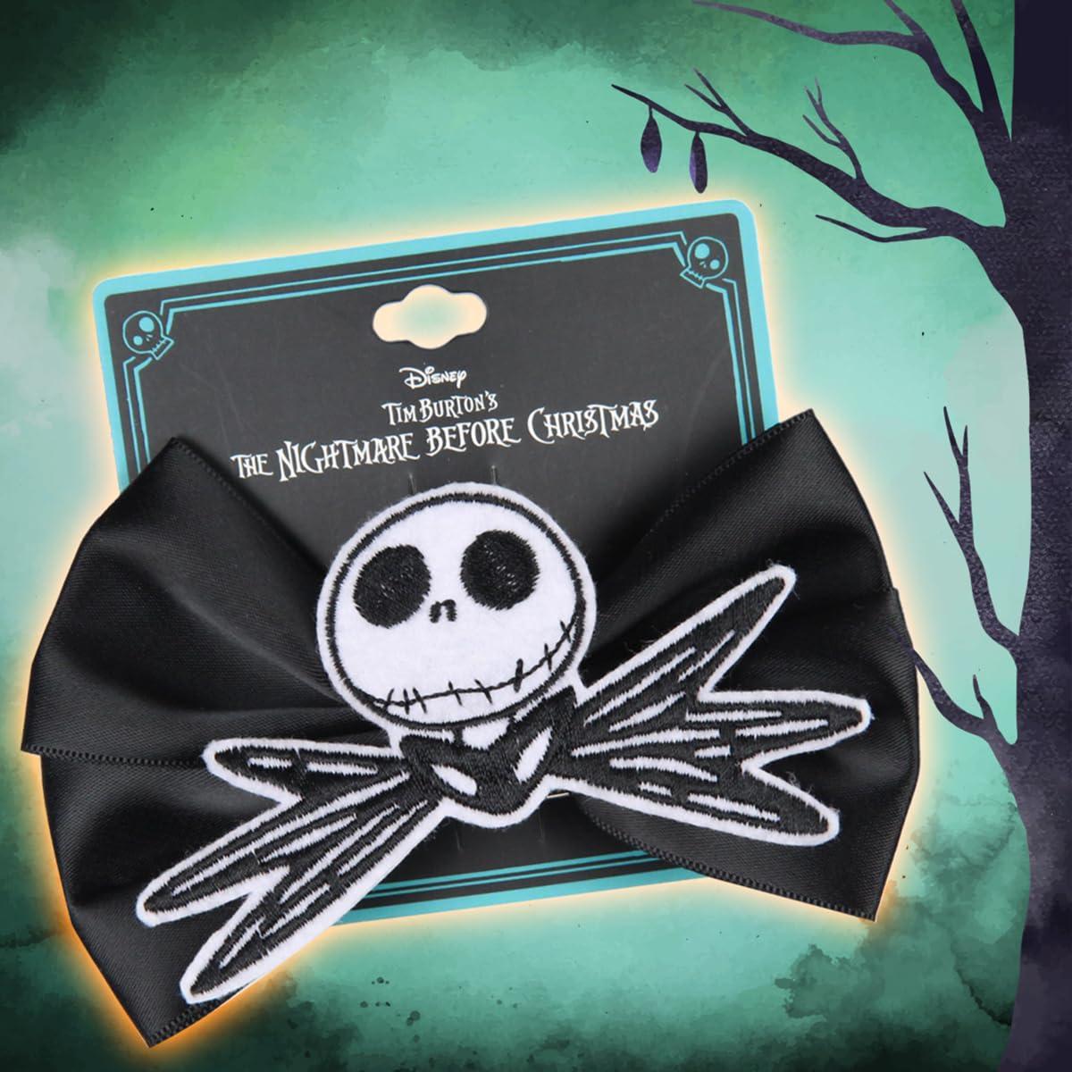 Bioworld The Nightmare Before Christmas Jack Skellington Hair Bow Hair Clip
