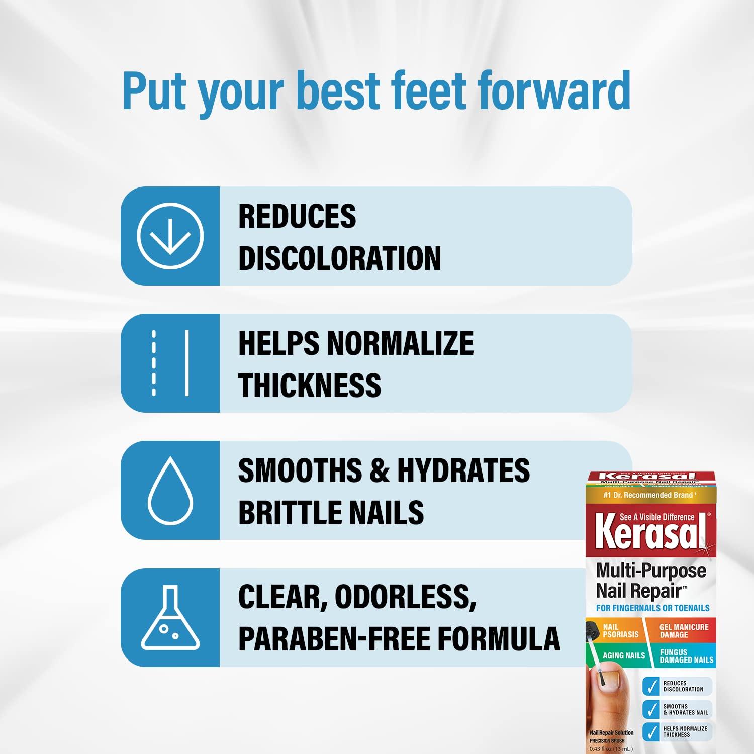 Kerasal Kerasal Nail Renewal and Kerasal Multi-Purpose Nail Repair Kit