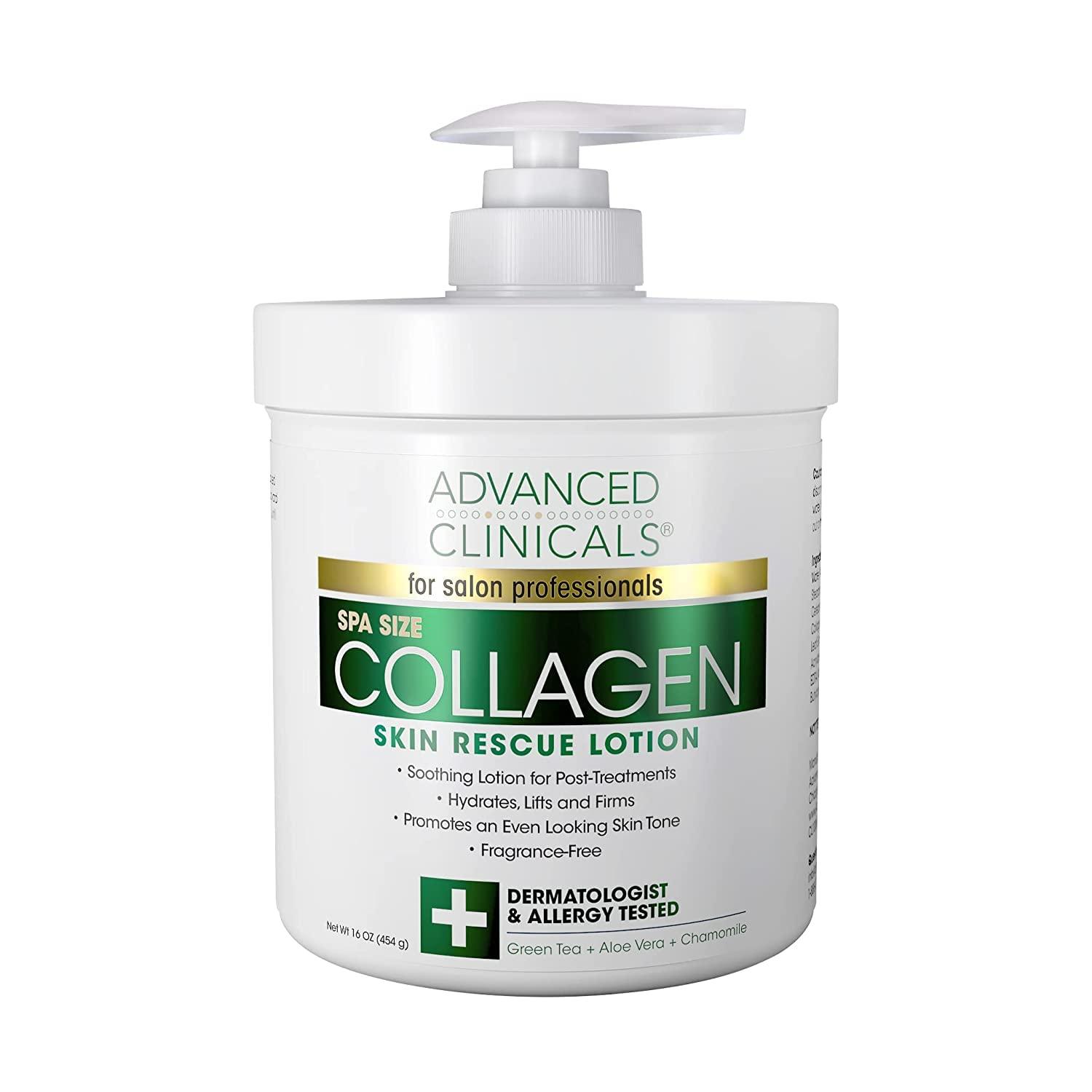 Advanced Clinicals Advanced Clinicals Collagen Skin Rescue Lotion