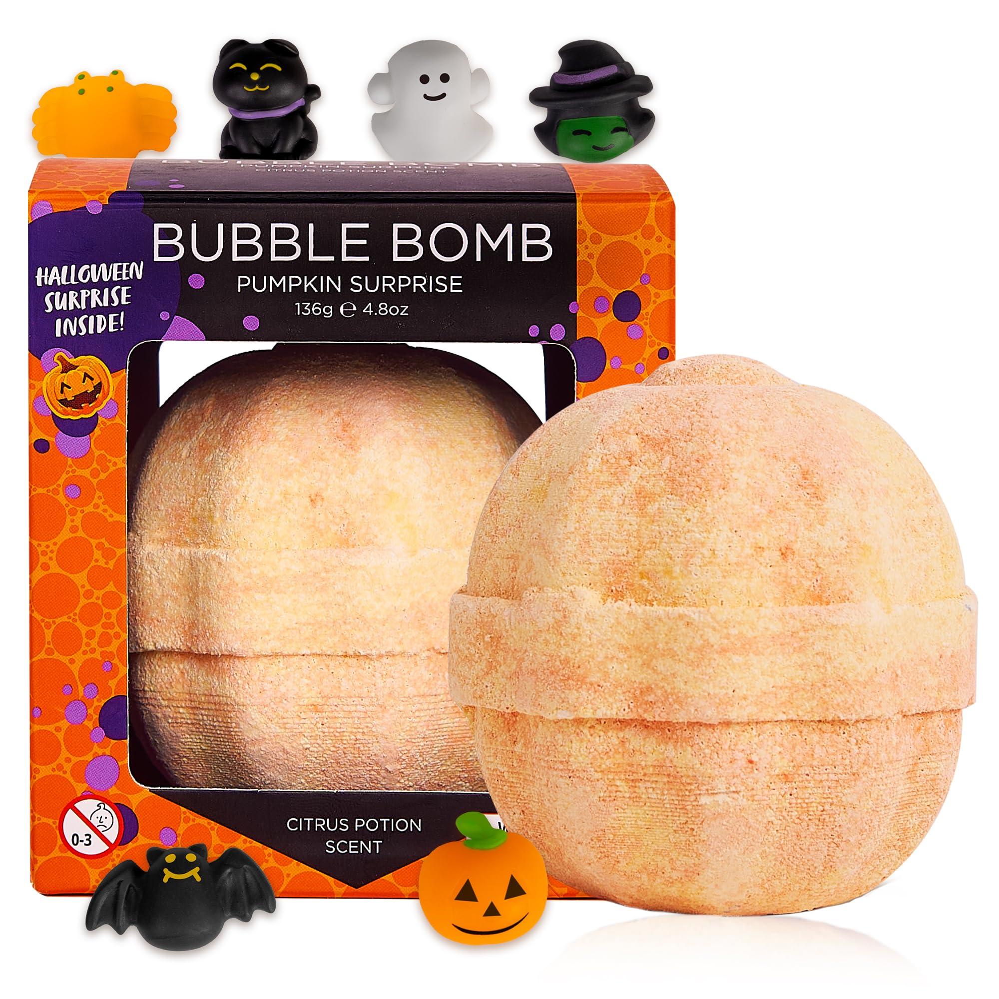 Two Sisters Halloween Bath Bomb & Ninja Bath Bomb for Kids: Surprise Toys Inside - 1 Pack