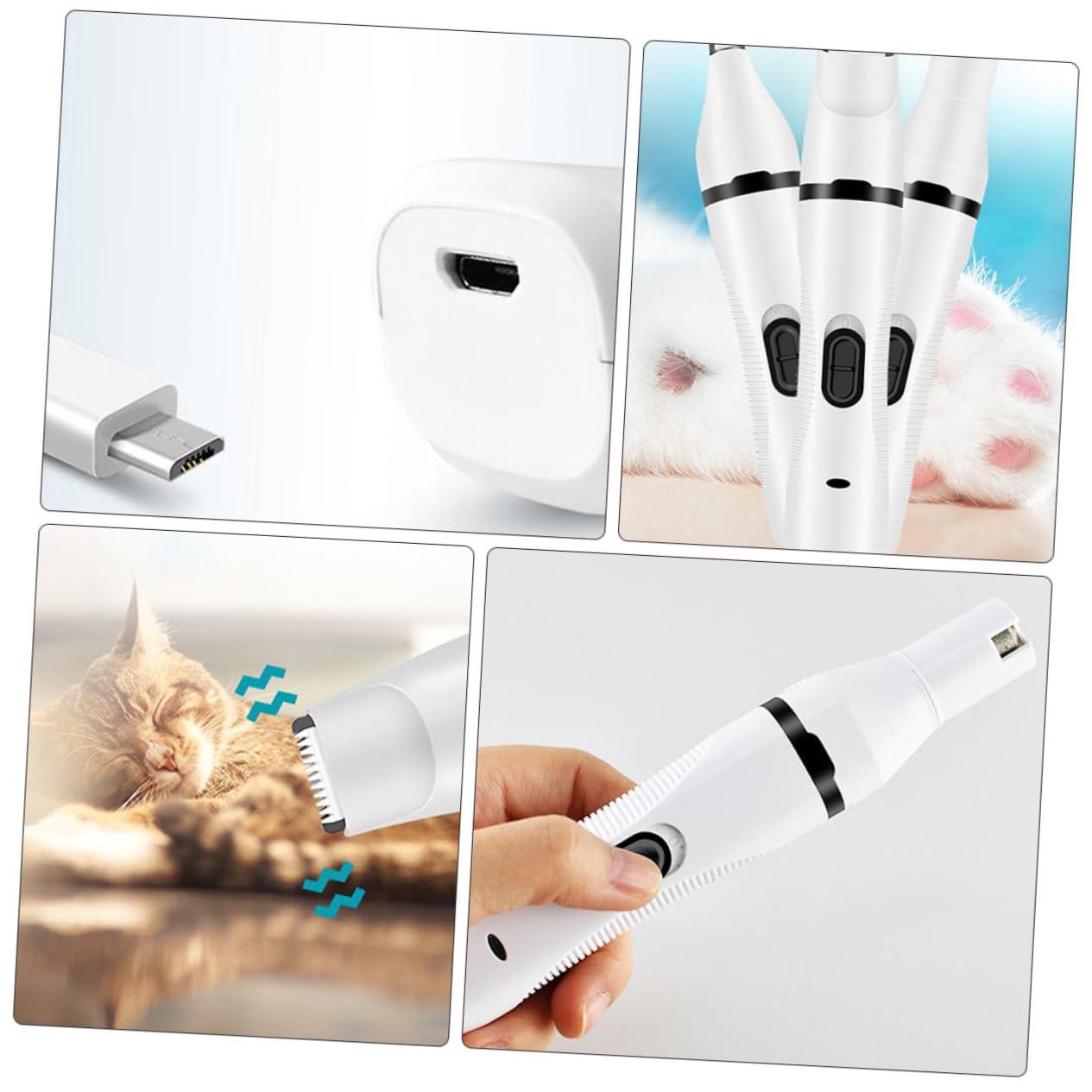 SUPVOX SUPVOX Pet Grooming Essentials Dog Hair Clipper Nail Polisher Trimmer Shearing Tool Low Noise for Pet Care