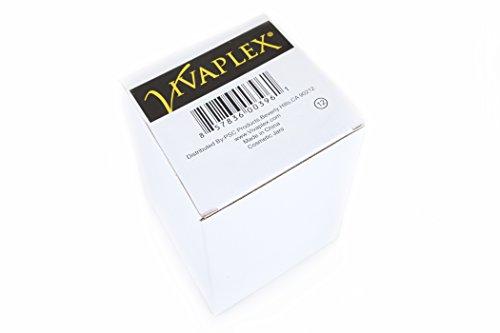 Vivaplex Vivaplex, 12, White, 4 oz Cosmetic Jars, with Inner Liners and Dome Lids