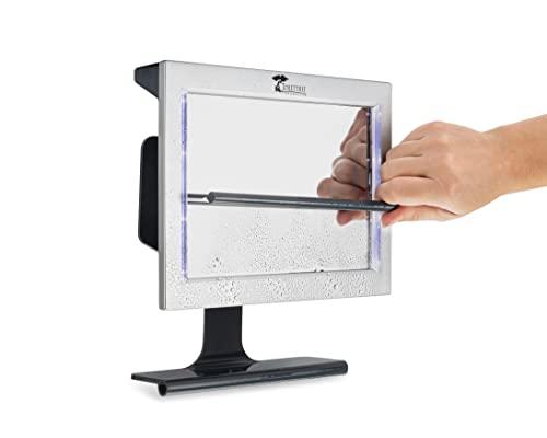 ToiletTree Products ToiletTree Products Original LED Fogless Shower Mirror with Squeegee