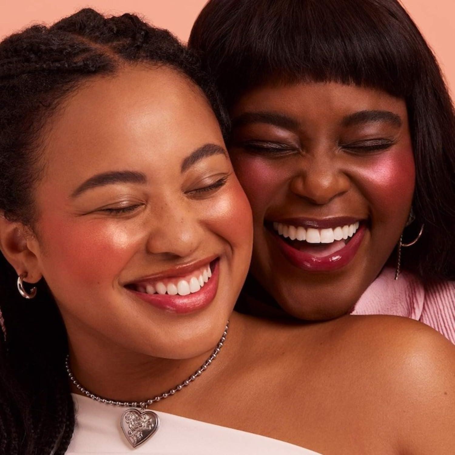 Rare Beauty Rare Beauty Soft Pinch Luminous Powder Blush, Joy (muted peach), Radiant Finish, 0.098 oz/2.8 g