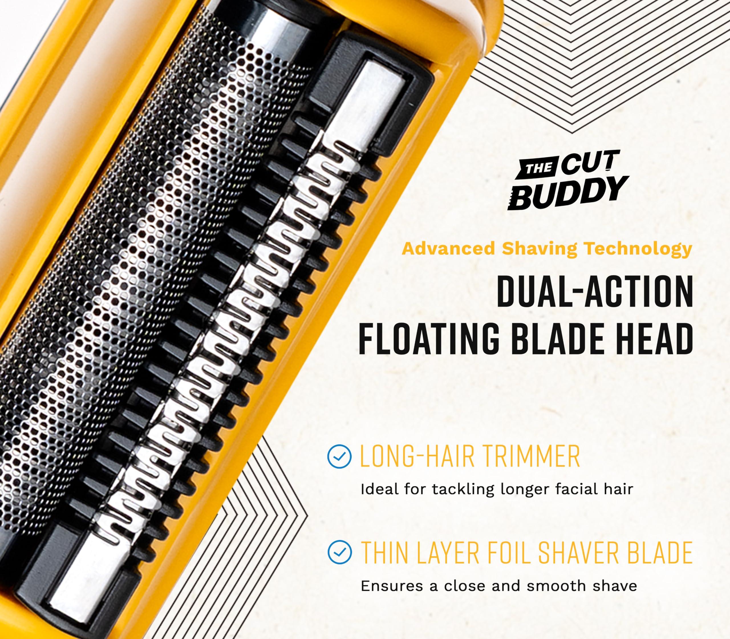 The Cut Buddy The Cut Buddy Clipper & Grooming Set + Mini Compact Foil Electric Face & Head Shaver for Men