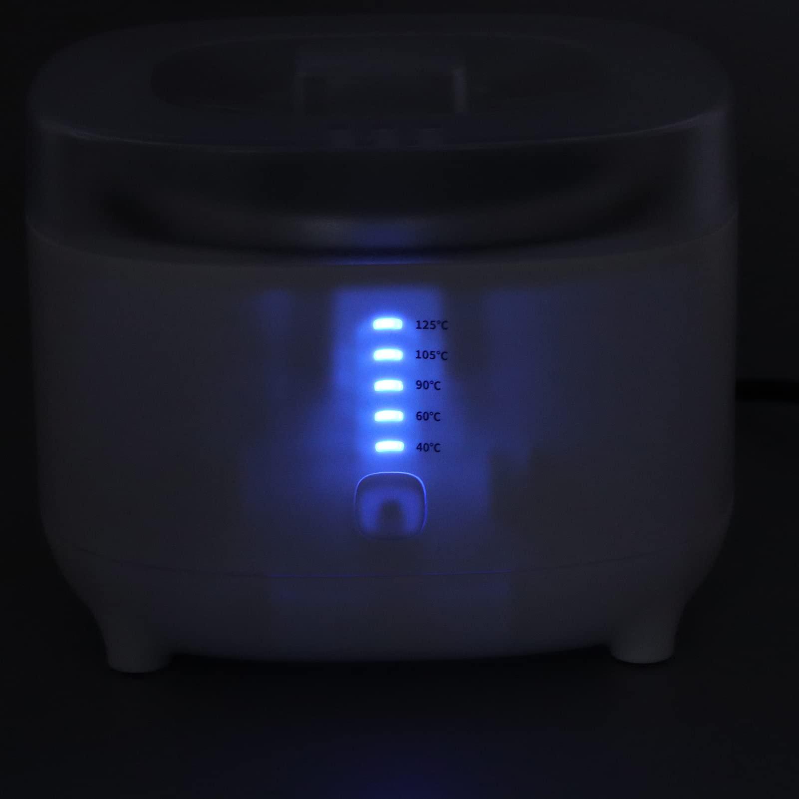 DOACT Paraffin Bath Wax,Paraffin Wax Warmer Machine 5 Temperature Gears Paraffin Wax Bath Fast Wax Meltdown for Hand and Feet 500ML