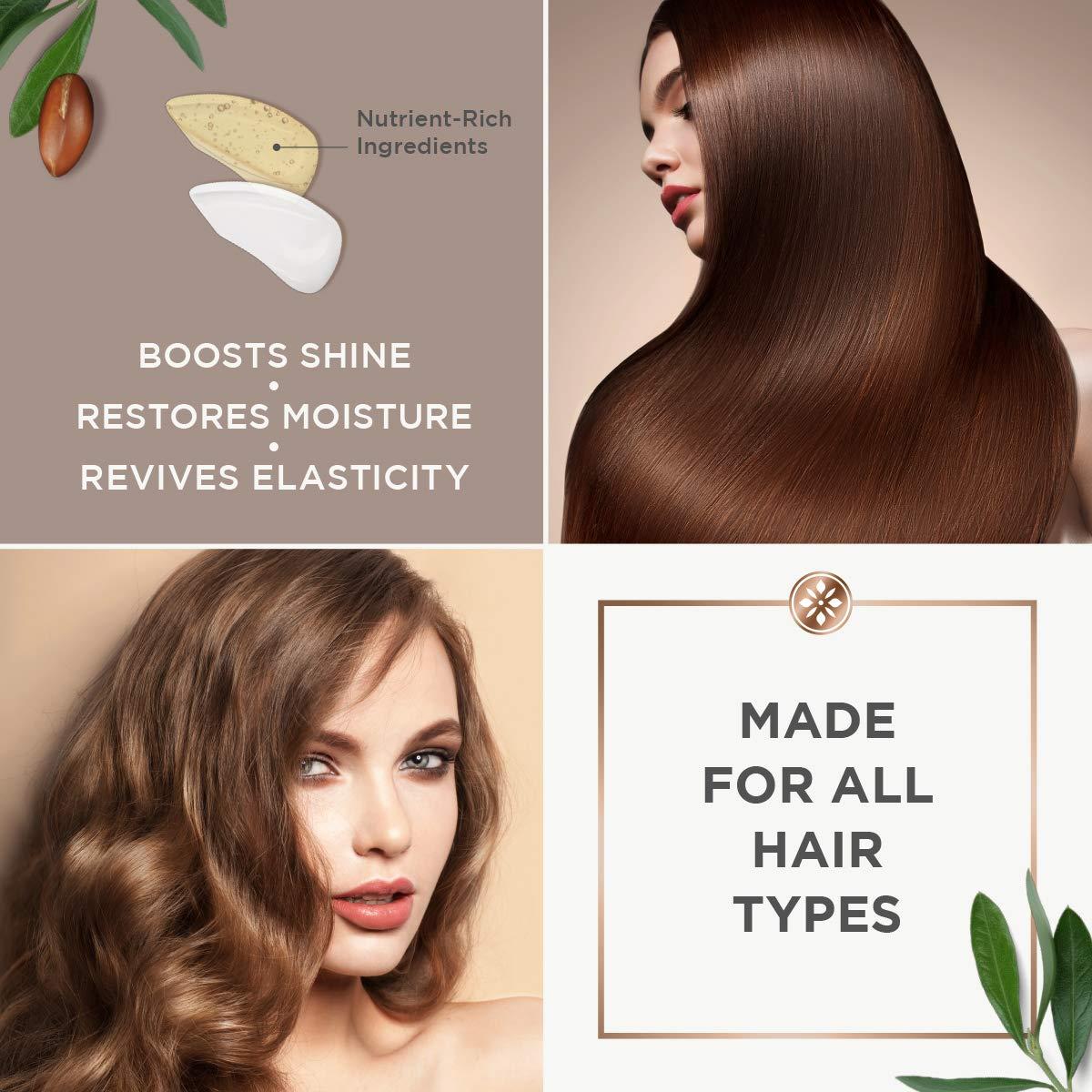 Argan Magic Argan Magic Shine Boosting Shampoo & Moisturizing Conditioner Duo - Gently Cleanses, Boosts Shine, Controls Frizz, Restores Moisture, Detangles | Made in USA, Paraben Free, Cruelty Free (32 oz)