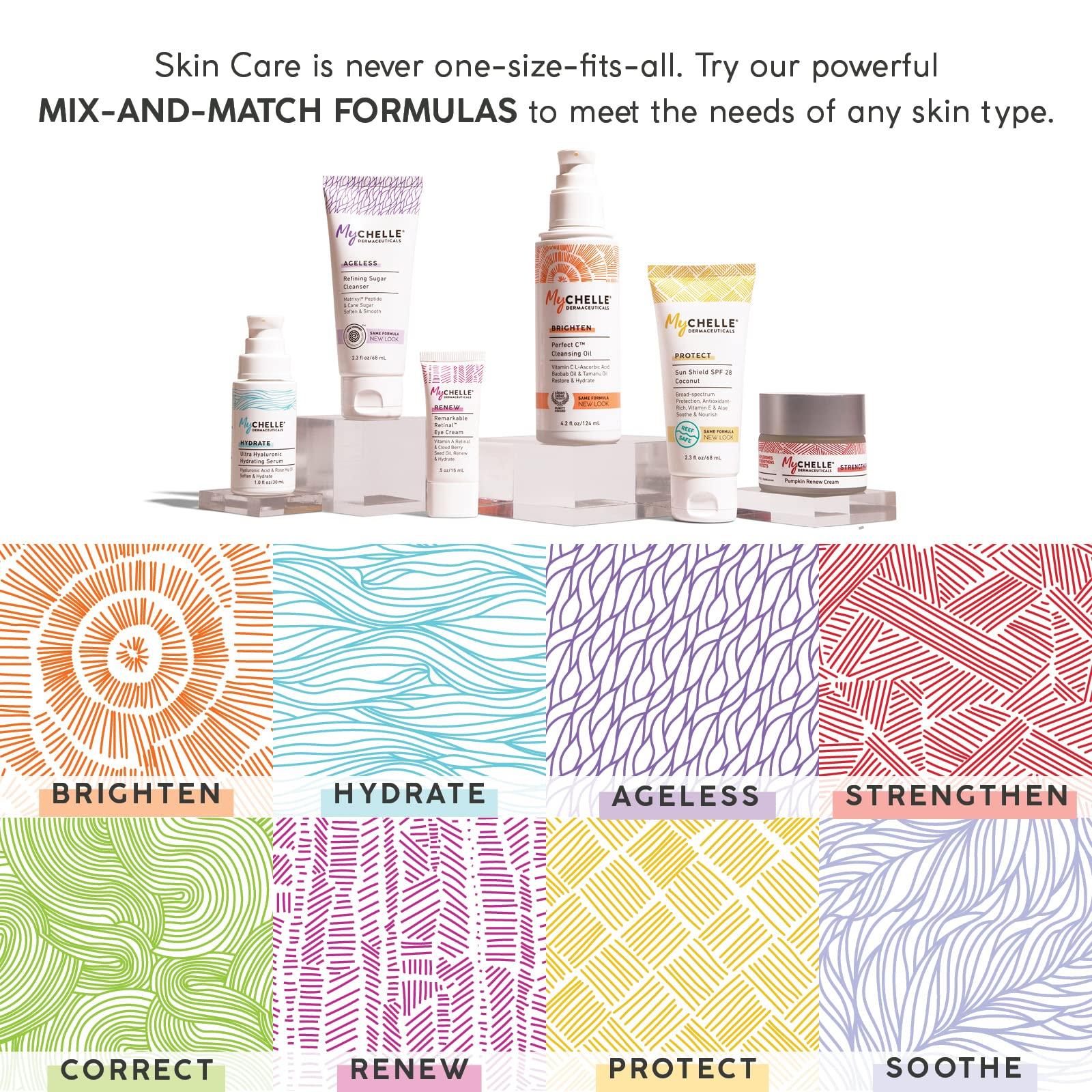 MyChelle Dermaceuticals MyCHELLE Dermaceuticals Supreme Polypeptide Cream Unscented (1.2 Fl Oz) - Anti-Aging Cream with Powerful Peptides, Help Lift & Revive Skin, Help to Reduce the Appearance of Fine Lines and Wrinkles