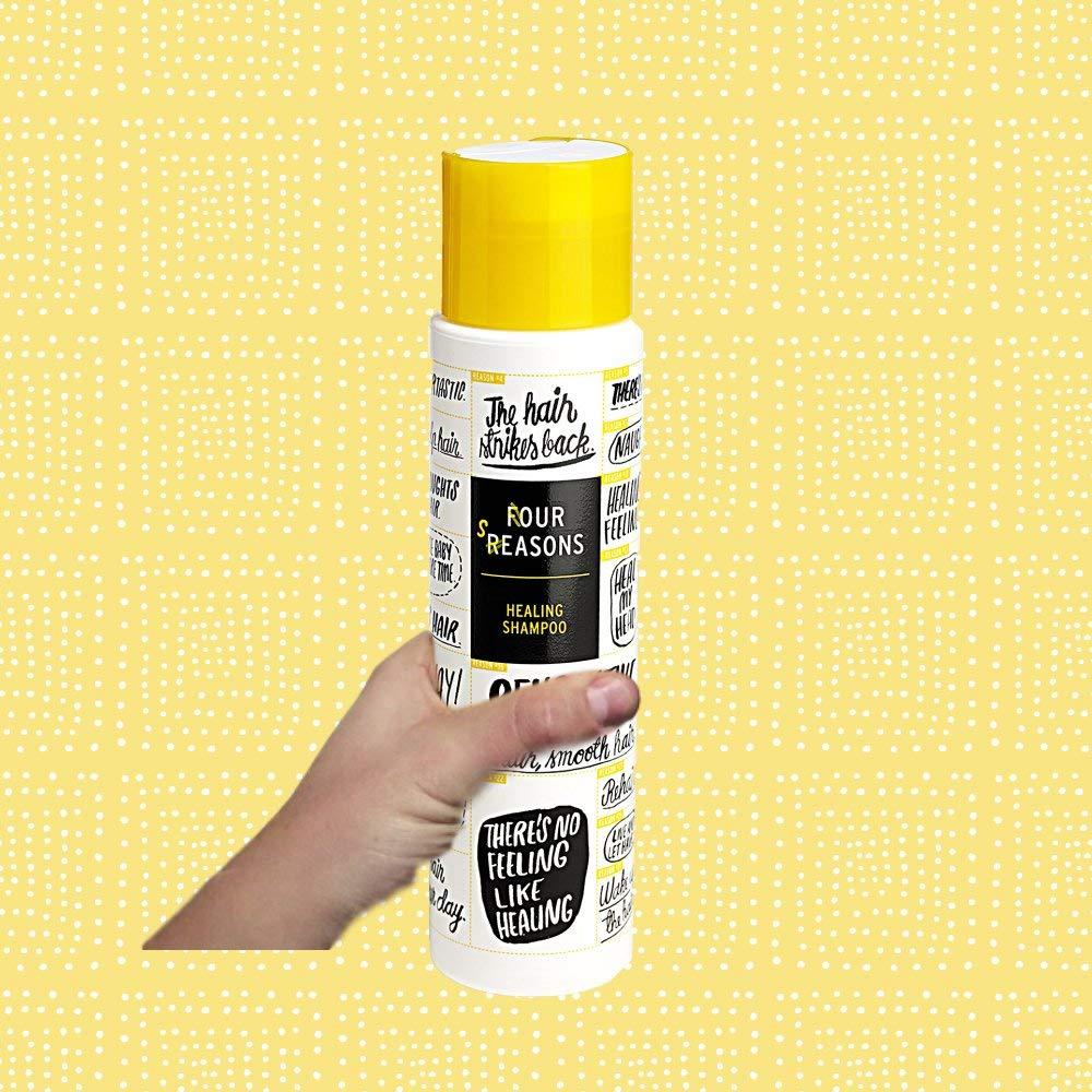 FOUR REASONS FOUR REASONS Healing Shampoo - Cooling and Soothing Shampoo for Irritated Scalp, Shampoo for Itchy Scalp, Anti-Dandruff Shampoo, vegan, 10.5 fl oz