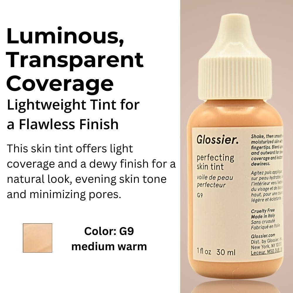 Glossier Glossier Perfecting Skin Tint for Dewy Sheer Coverage - G9 - Medium Warm