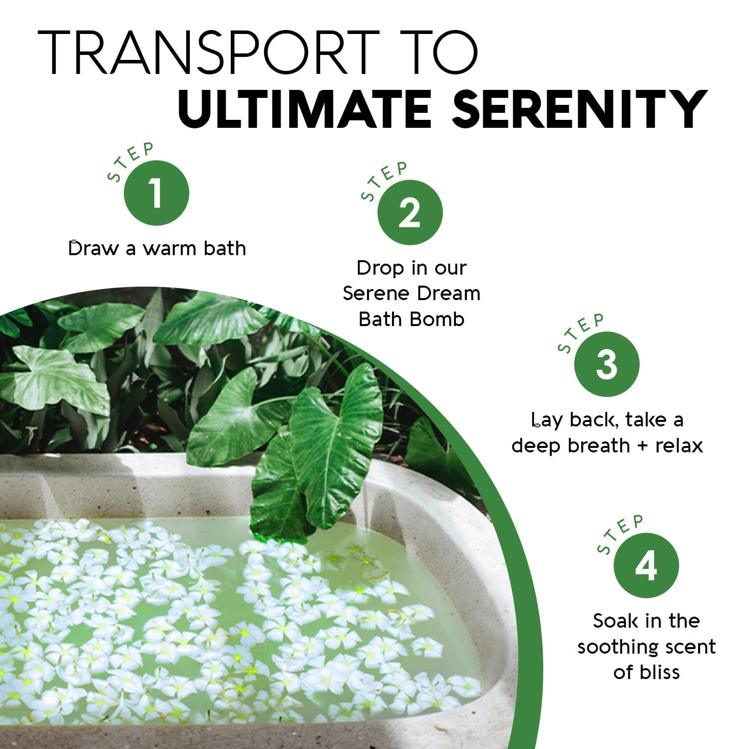 Nature's Beauty Nature's Beauty Eucalyptus & Tea Tree Bath Bomb Multi-Pack- Natural Hand Crafted, Non-Staining, Luxury Fizzy Spa Bomb, Sooth + Restore Skin, Made w/Coconut Oil & Witch Hazel, 4.6oz (4 Pack)