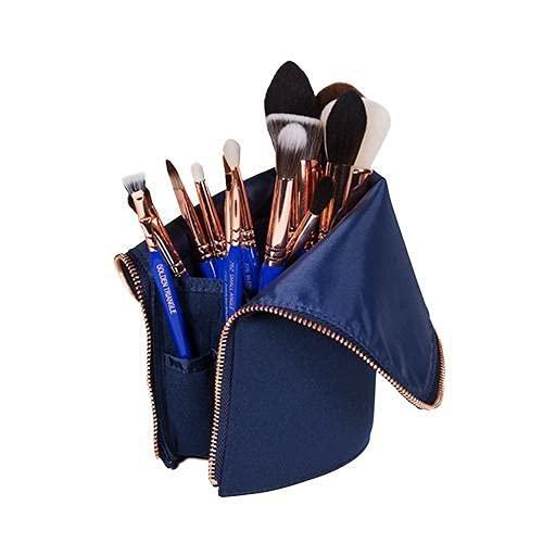 BDELLIUM TOOLS Bdellium Tools Professional Makeup Brush Golden Triangle Phase II Complete 15pc Brush Set with Pouch