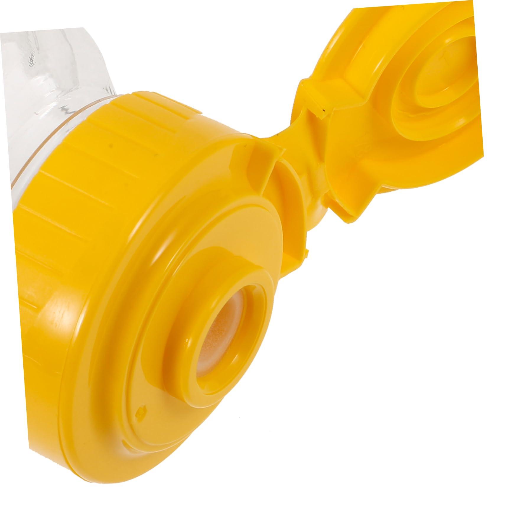 Mipcase Mipcase 2pcs Honey Squeeze Bottle Honey Jar Salad Squeeze Bottle Squeeze Honey Containers Sugar Bottle Jam Dispenser Bottles Empty Honey Bottles Syrup Bottles Transparent Plastic re-usable