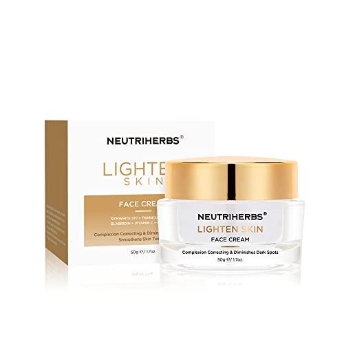 Neutriherbs Neutriherbs Dark Spot Remover Corrector, Skin Lightening Cream, Skin Bleaching for face, underarms, elbows&privates, with Vitamin C, Symwhite 377, Ideal for Face Moisturizer Cream 50g/1.7oz