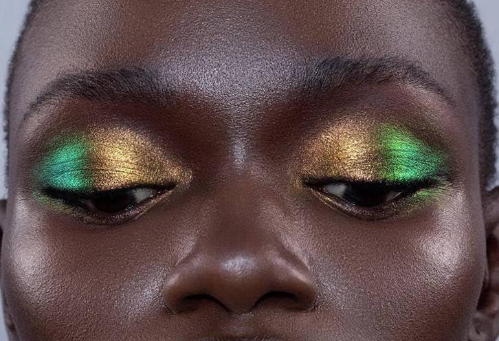 Natasha Denona Natasha Denona Chromium Liquid Eyeshadow - Scarab (gold, yellow, blue)+ Bonus Premium Korean BlueBerry Sheet Masque