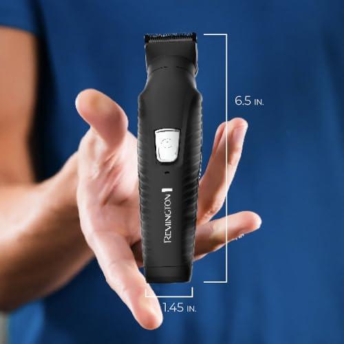 Remington Remington All-in-One Groomer 10 Pcs. Grooming Kit with 16 Length and Style Settings, Up to 70 Minute Runtime for Premium Performance with Smooth Glide Comfort