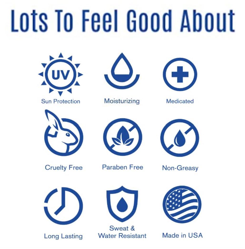 DERMATONE Dermatone Skin Protector Balm | Sun, Wind, Cold, Chapping & Frostbite Protection | Face and Lip Balm SPF23 | Moisturize & Repair Dry Skin | Ski Balm | Barrier Cream | 0.5oz