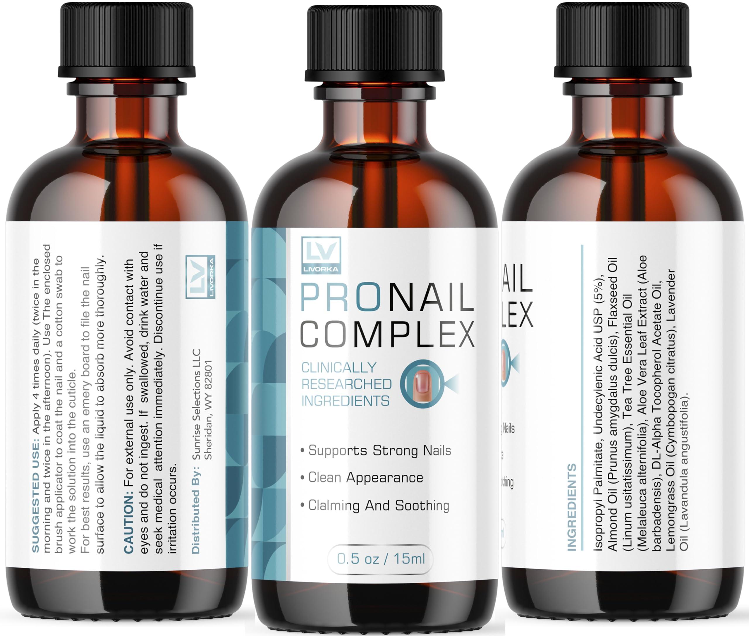 LIVORKA LIVORKA 2 Pack - ProNail Complex, Pronail, Pronail Complex Oil, ProNailComplex, Pro Nail, Pro Nail Complete, ProNailComplex 24, Pro Nail Complex for 2 Bottles for 60 Days