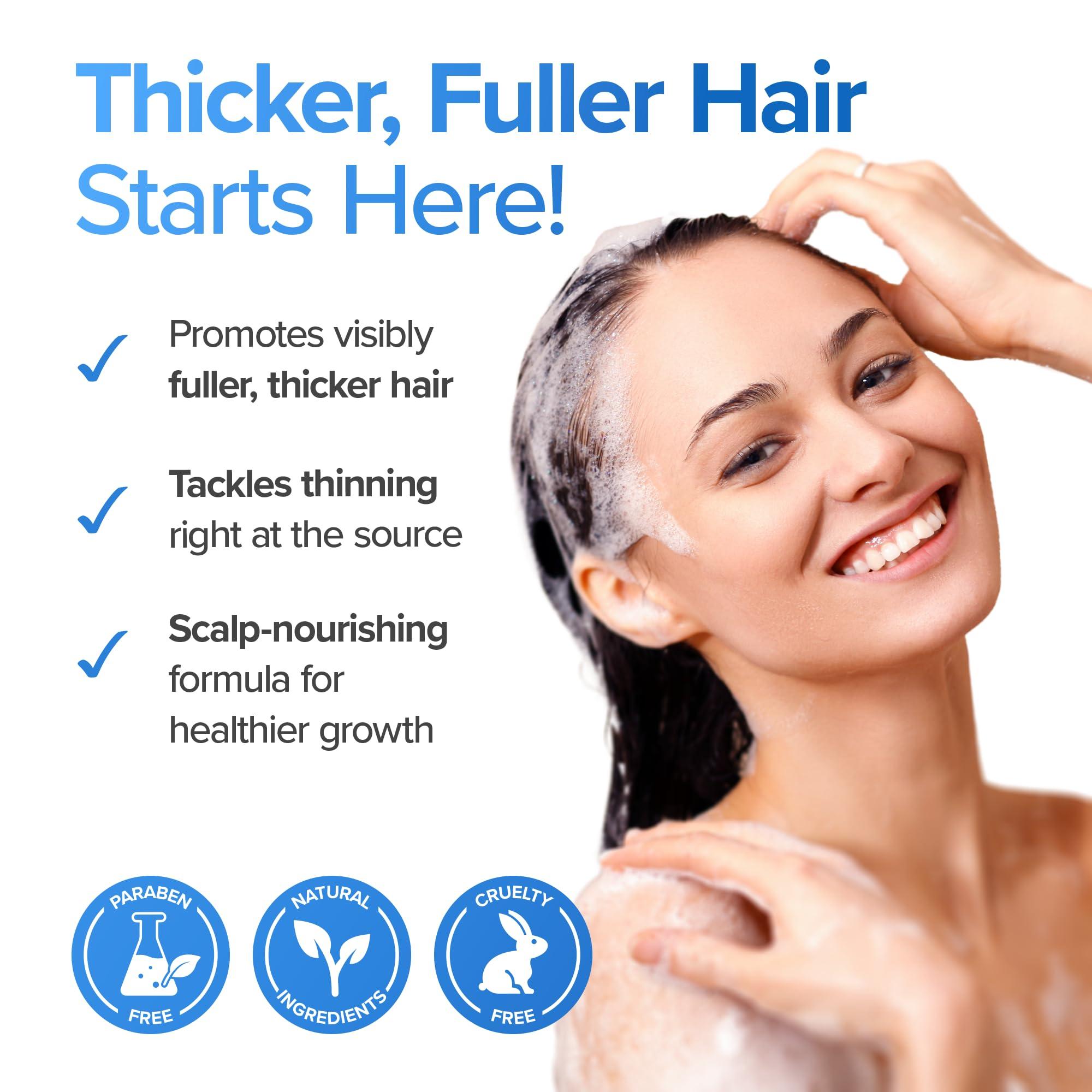 DermaChange DermaChange Biotin Shampoo and Conditioner Set - Hair Growth Shampoo and Conditioner for Men & Women - Shampoo Conditioner for Dry, Damage & thinning hair with Tea Tree, Manuka Honey & Rosemary 16oz