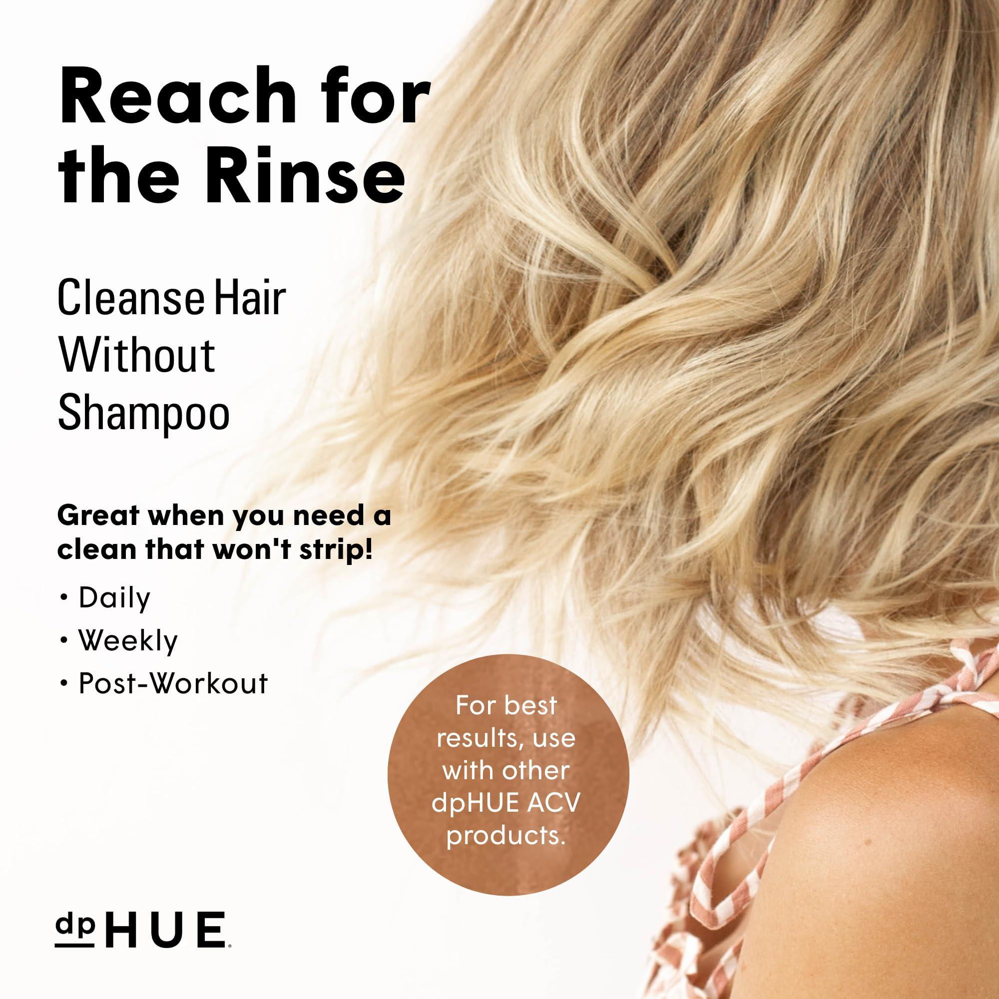 dpHUE dpHUE Apple Cider Vinegar Hair Rinse (2 oz) and Hair Masque (9 oz) - Helps Soothe Dry Scalps & Activate Healthy Hair Growth