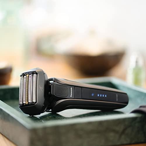 Panasonic Panasonic ES-LV6U Series 900 Premium Wet/Dry Electric Shaver 5-Way Shaving Head with Linear Motor, Black