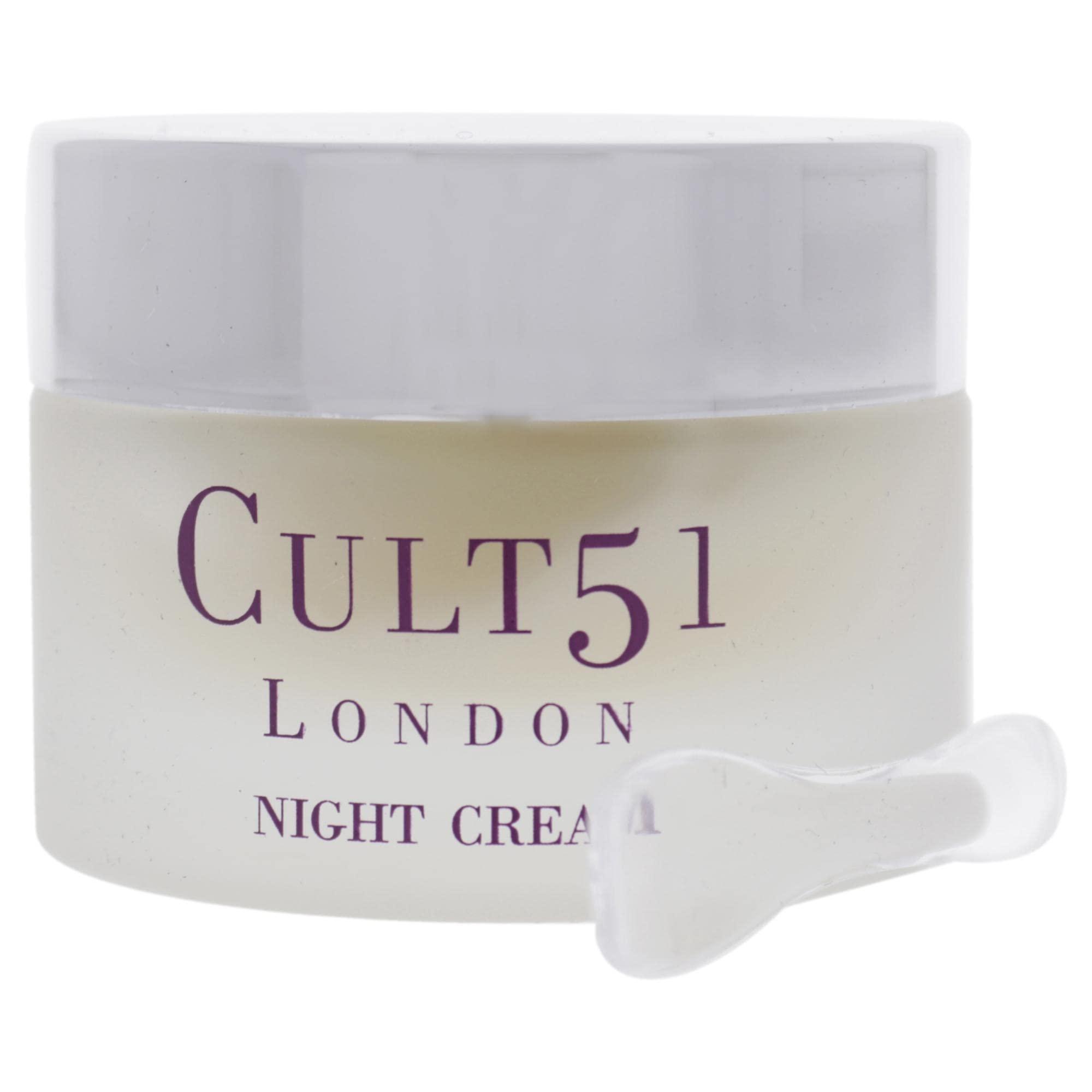 CULT 51 Cult51 Night Cream - Intensely Hydrating Moisturizer - Prevents, Reduces Signs Of Aging And Visible Wrinkles - Experience Glowing Skin And Deep Hydration - Renewing Treatment Restores Face - 0.64 Oz