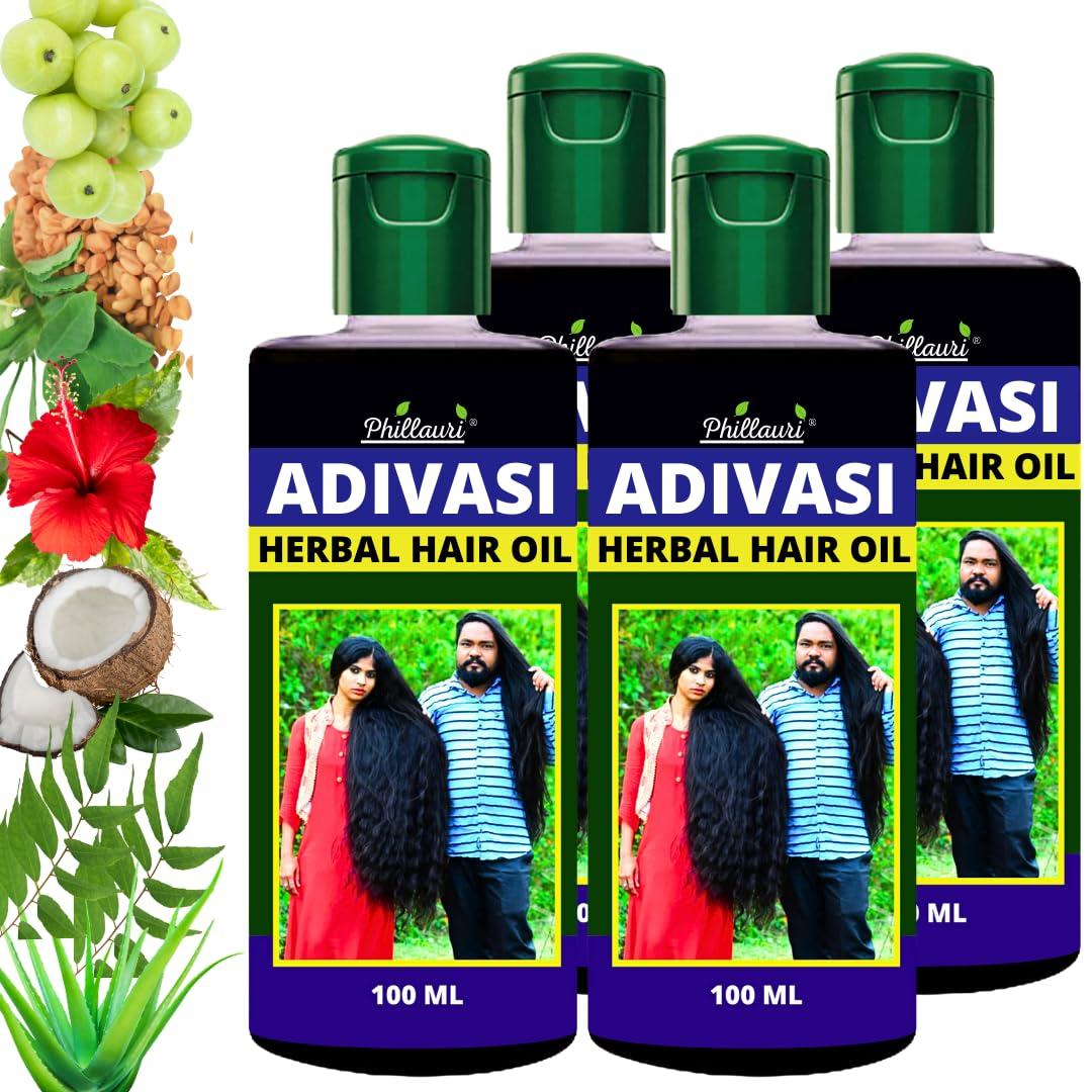 Phillauri Phillauri Adivasi Hair Oil Original, Adivasi Herbal Hair Oil | hair oil for men and hair oil for women | 400 ml