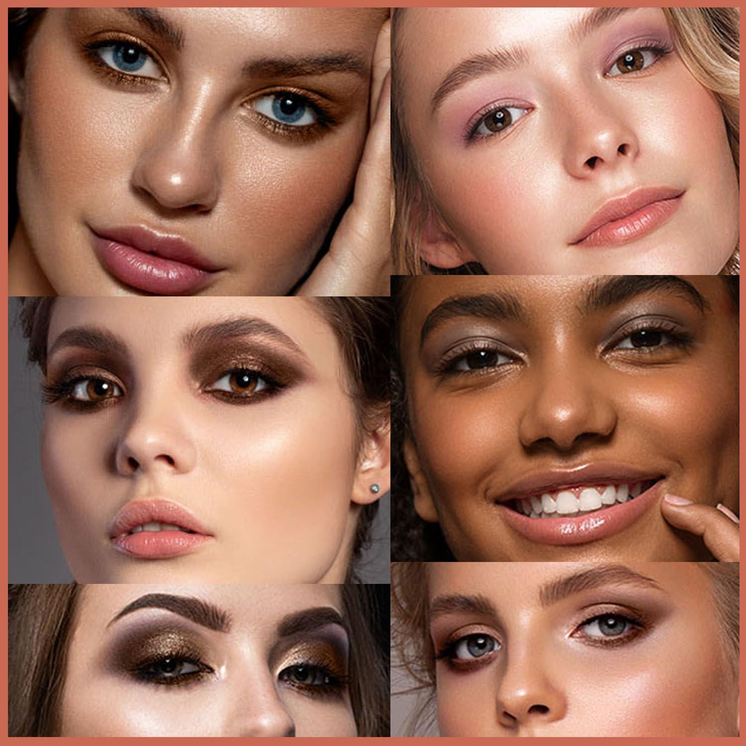 Wavuketu Wavuketu Pink Eyeshadow Stick Cream Matte Single Eyeshadow Pencil Makeup, High Pigmented Crease-proof Eye Shadow Brightener Stick, Hypoallergenic Waterproof Long Lasting Eye Highlighter Stick (B-01#)