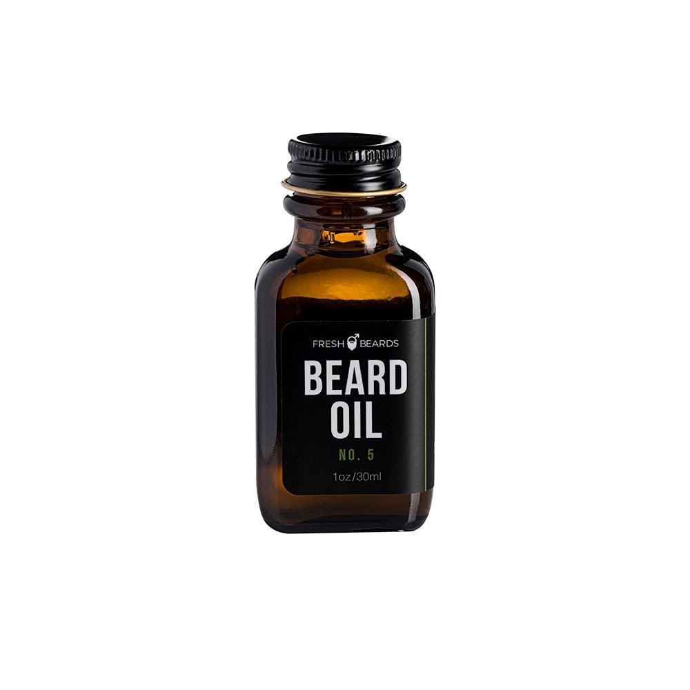 Fresh Beards Fresh Beards Tea Tree & Lemon Beard Oil - Softens, Reduces Itch & Dandruff - 1 Fl Oz
