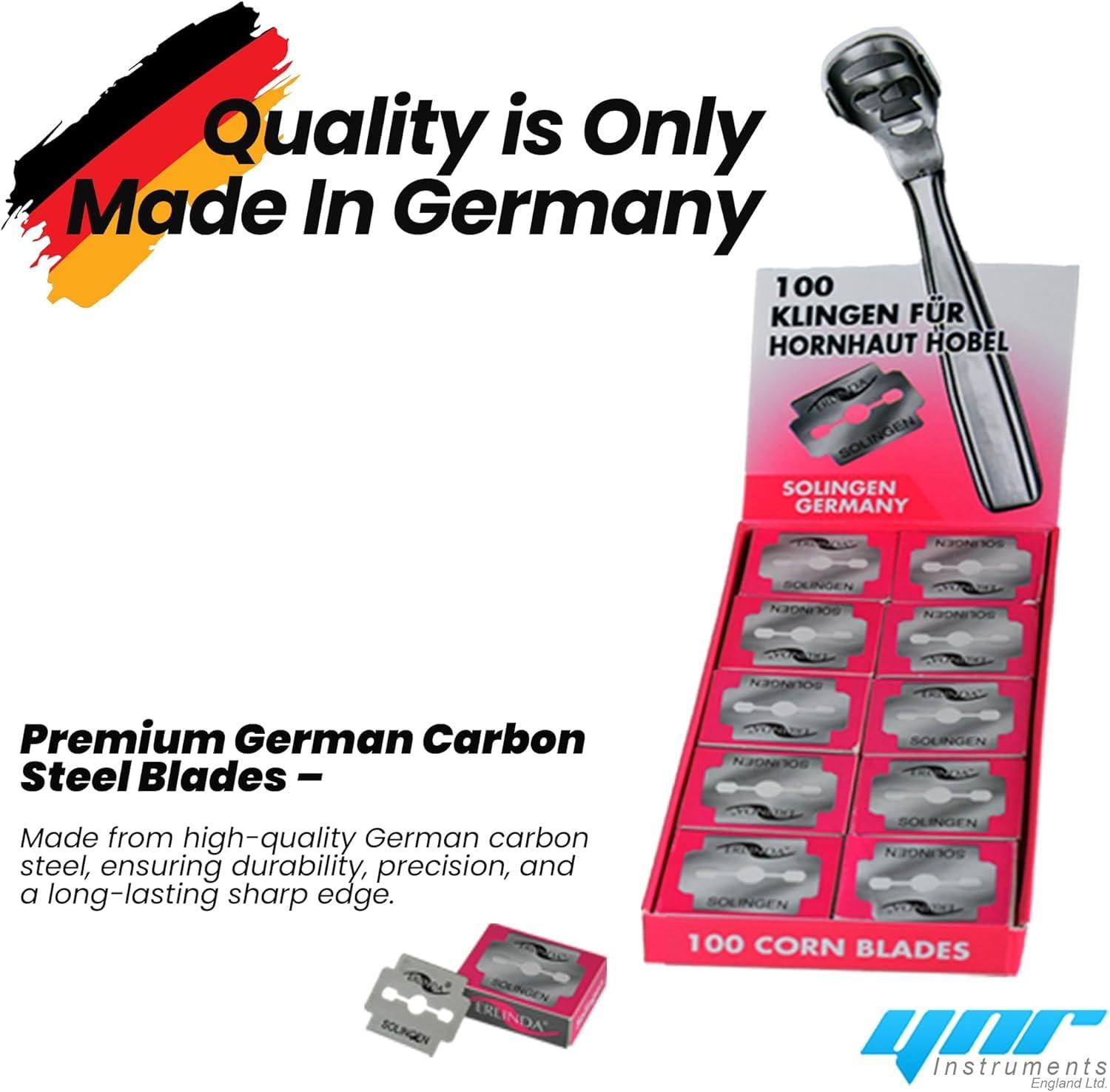 YNR YNR Callus Remover Corn Plan Hard Skin Remover Foot Heel Shaver Pedicure (100 Pack)