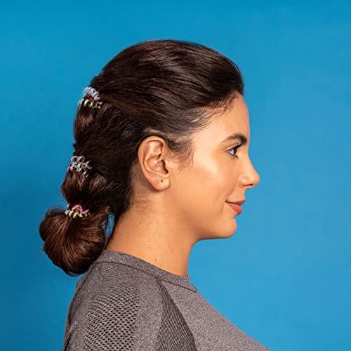 invisibobble Invisibobble Power Magic Rainbow Hair Scrunchie 3 x Spiral Hair Bobbles Colourful Girls, Women & Men I Extra Strong I Designed in the Heart of Munich