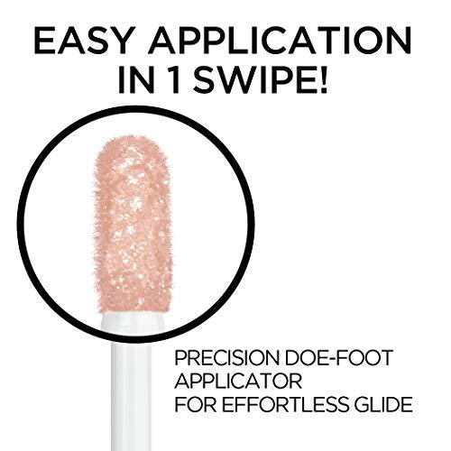 L'Oréal Paris L\'Oreal Paris Brilliant Eyes Shimmer Liquid Eye Shadow, Longwearing Lasting Shimmer, Crease Resistant, Flake-Proof, Precision Applicator, Quick Dry, Non-Greasy, Precious Lava, 0.1 oz.