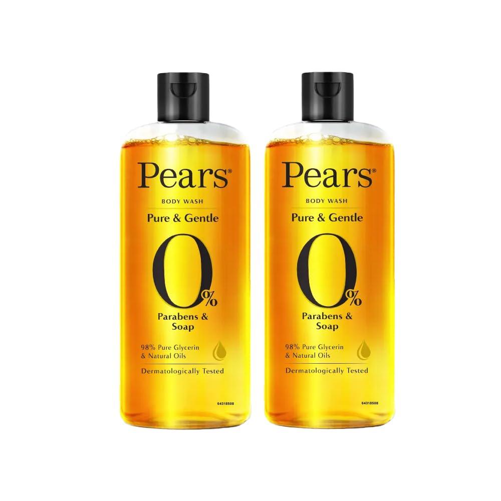 PEARS Pears Pure and Gentle Shower Gel, 250ml (Pack of 2)