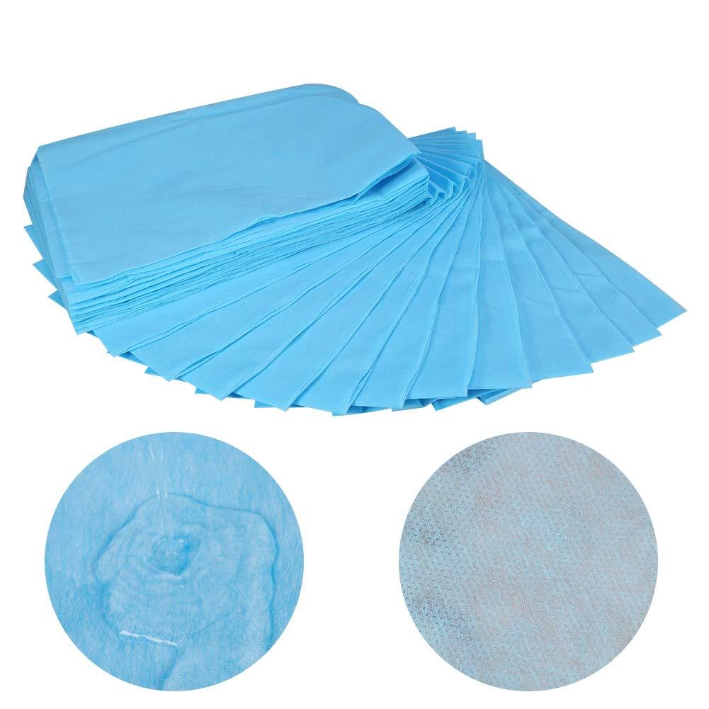 Semme 10 Pcs 180 * 80cm Non-Woven Disposable Bed Sheet Massage Beauty Cover (Blue)
