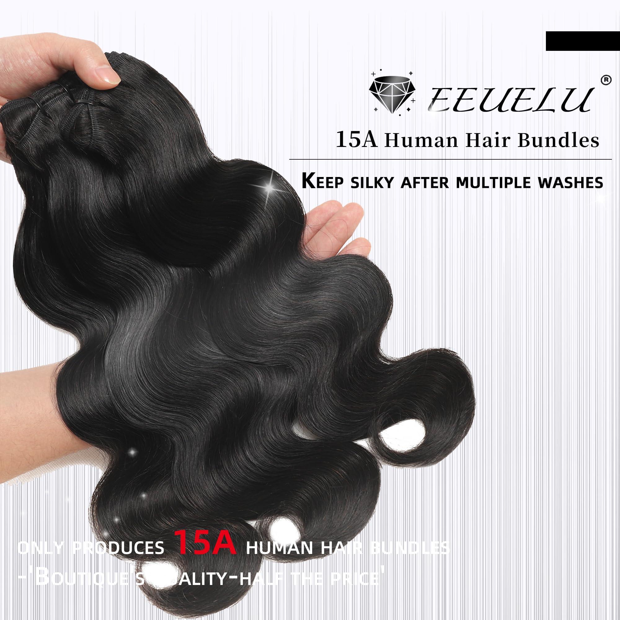 Eeuelu Raw Hair Bundles Body Wave Bundles Human Hair 242628 Inches Keep Soft Always Tangle-Free 100% Unprocessed Raw Vietnamese Hair BundlesBLACK GEM HAIR-Always Keep Gorgeousness!